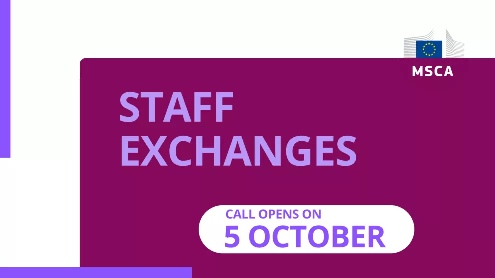 Proyectos de Investigación e Innovación a través de la Movilidad – MSCA Staff Exchanges