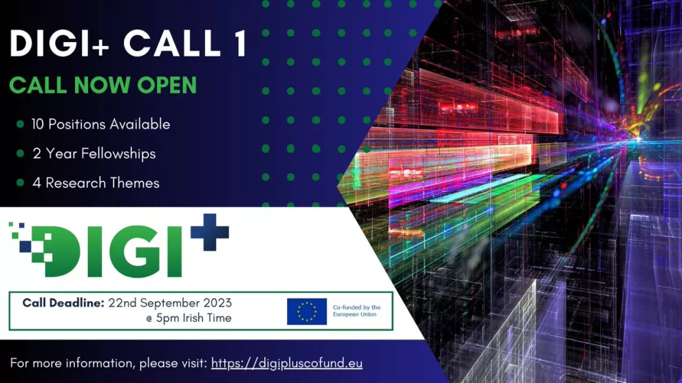 DIGI+ Call 1 – 10 becas postdoctorales en Transformación Digital Sostenible