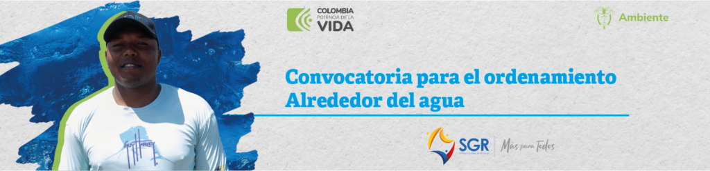 Convocatoria para el ordenamiento Alrededor del agua