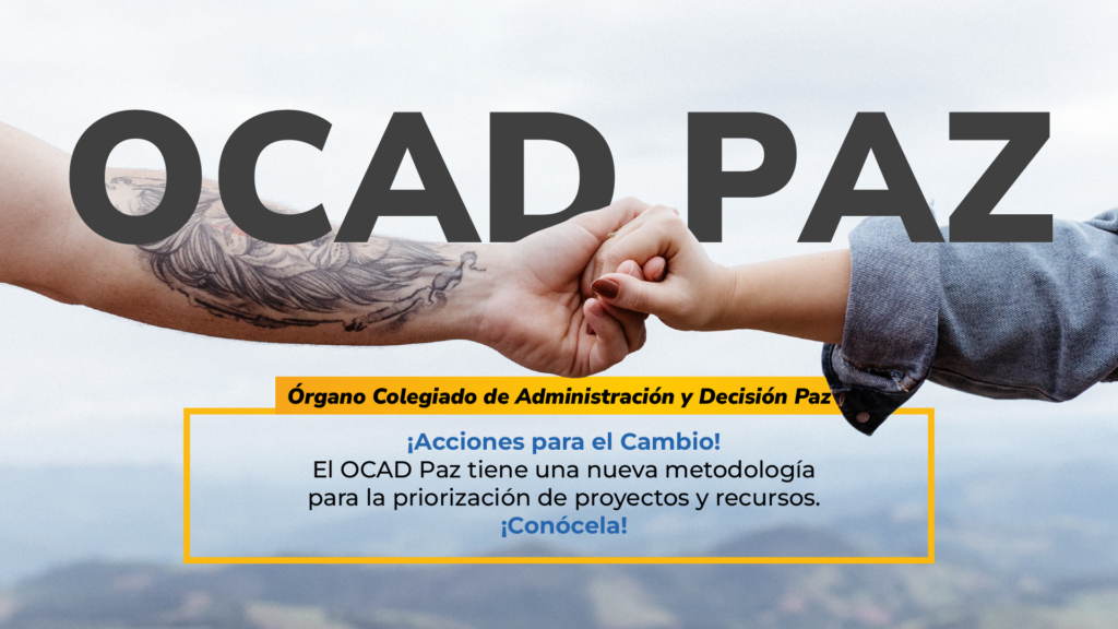 Convocatoria OCAD Paz  No.2