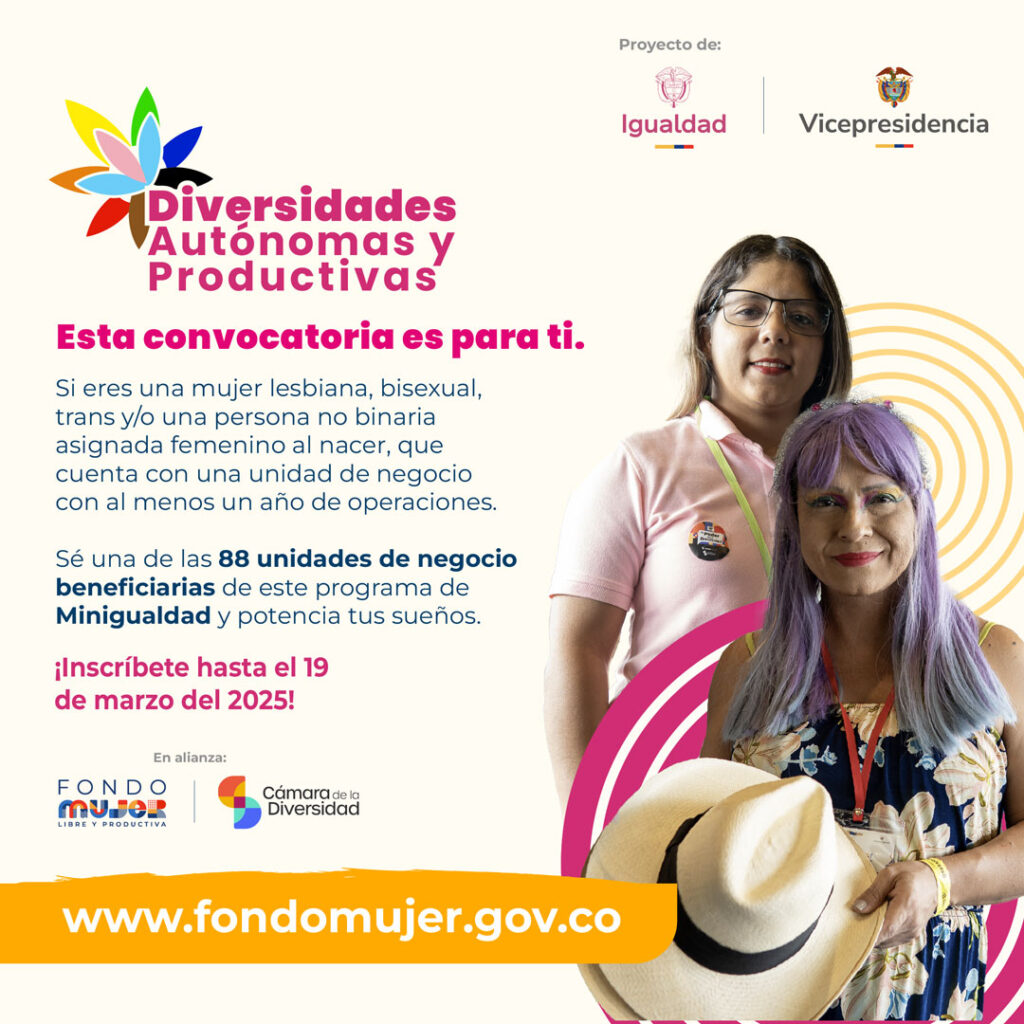 Convocatoria para emprendimientos para trans mujeres